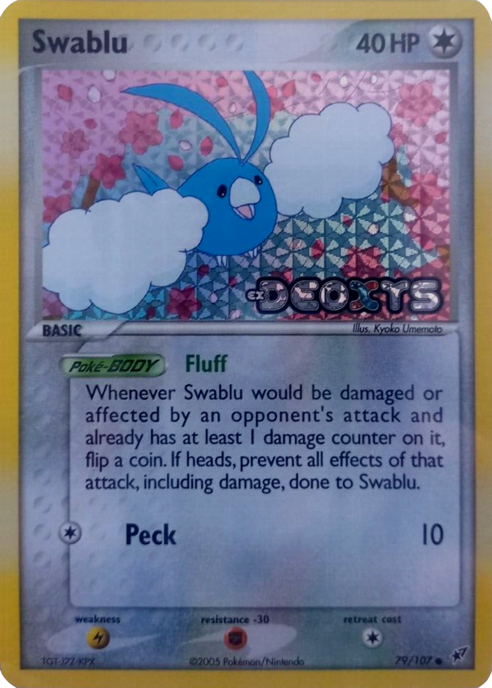 Swablu (79/107) (Stamped) [EX: Deoxys] | Exor Games Truro