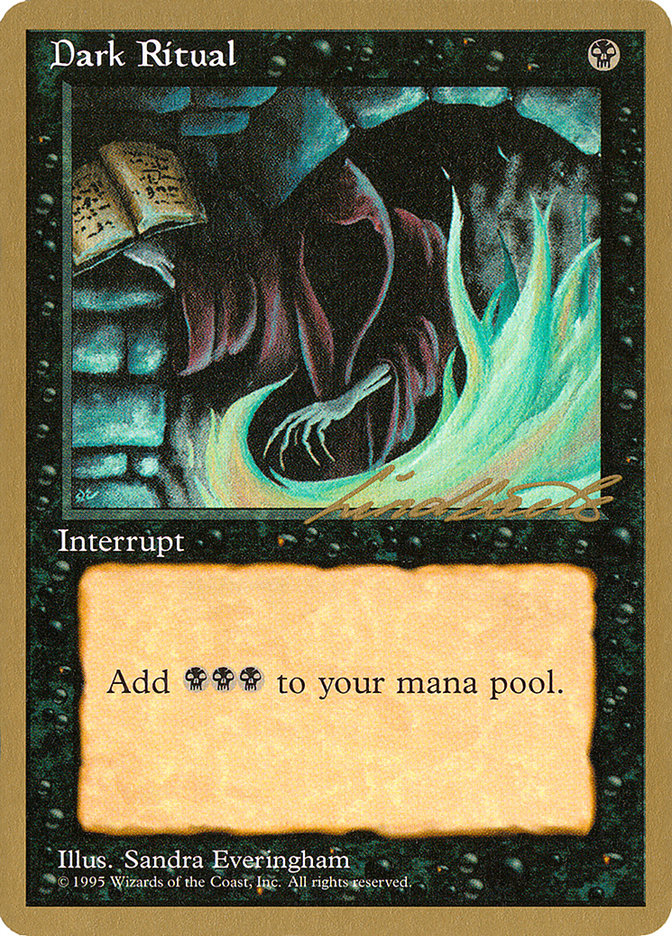 Dark Ritual (Leon Lindback) [Pro Tour Collector Set] | Exor Games Truro