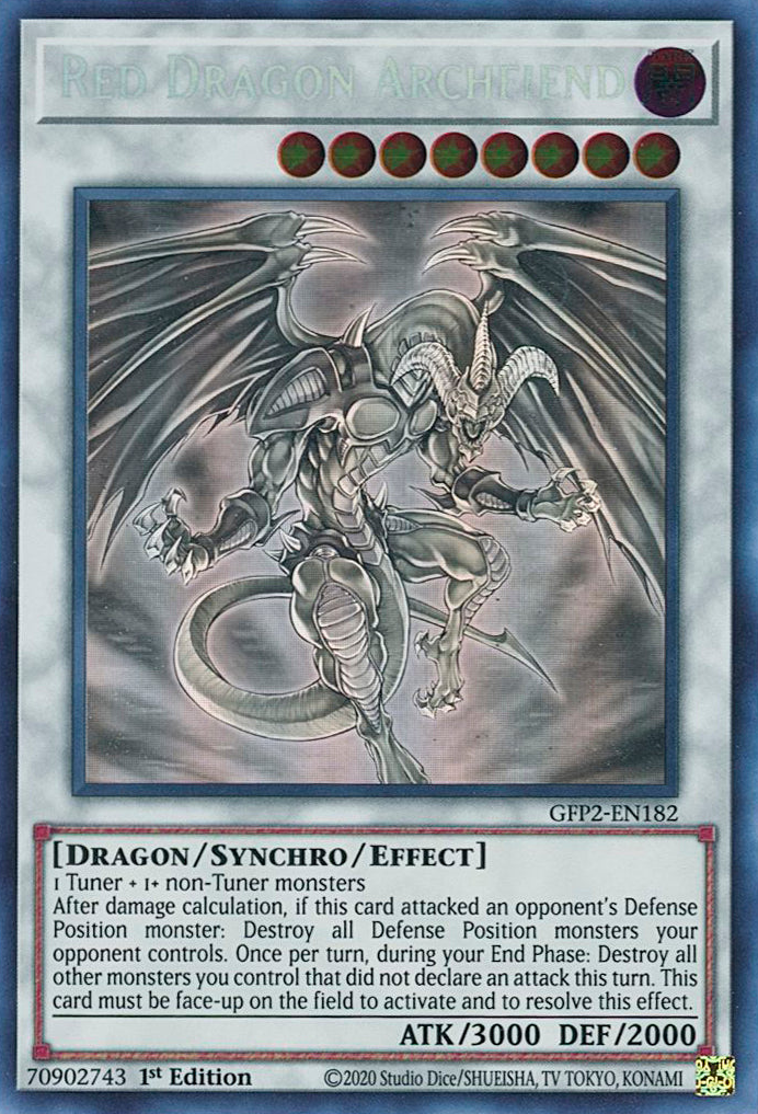 Red Dragon Archfiend [GFP2-EN182] Ghost Rare | Exor Games Truro