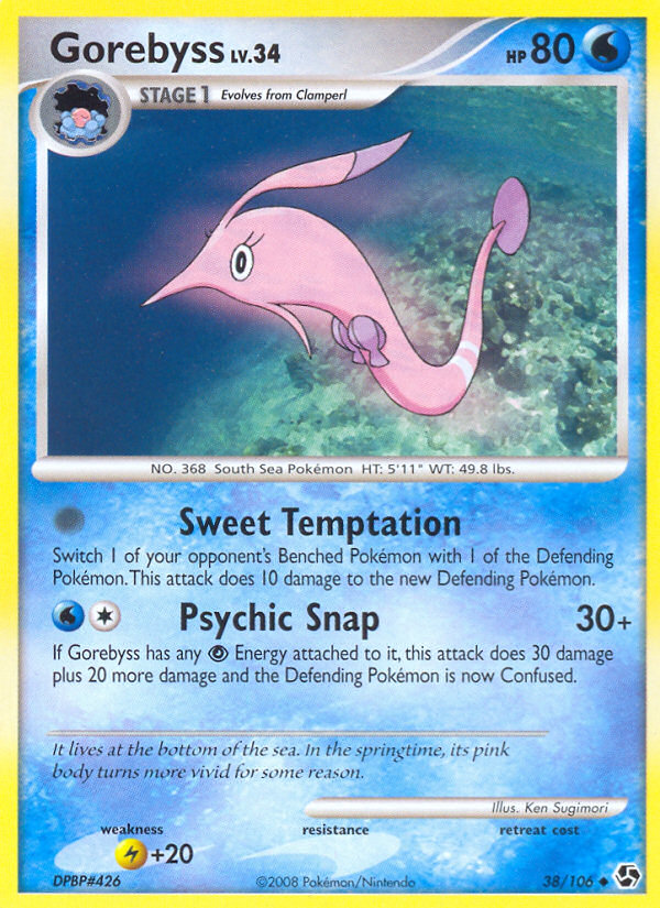 Gorebyss (38/106) [Diamond & Pearl: Great Encounters] | Exor Games Truro