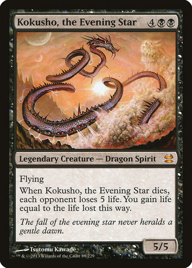 Kokusho, the Evening Star [Modern Masters] | Exor Games Truro