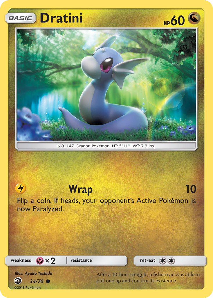 Dratini (34/70) [Sun & Moon: Dragon Majesty] | Exor Games Truro