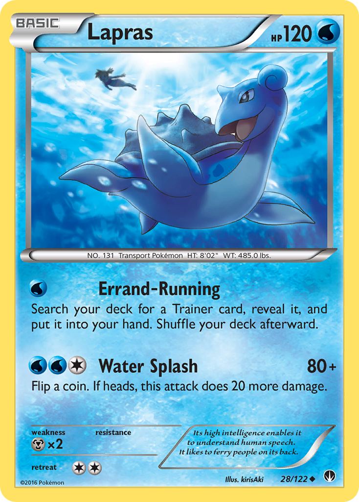 Lapras (28/122) [XY: BREAKpoint] | Exor Games Truro