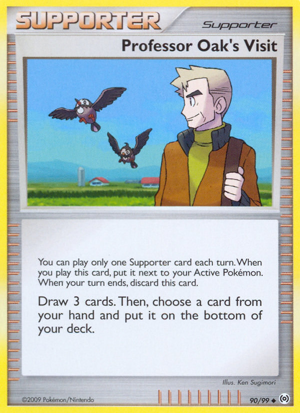 Professor Oak's Visit (90/99) [Platinum: Arceus] | Exor Games Truro