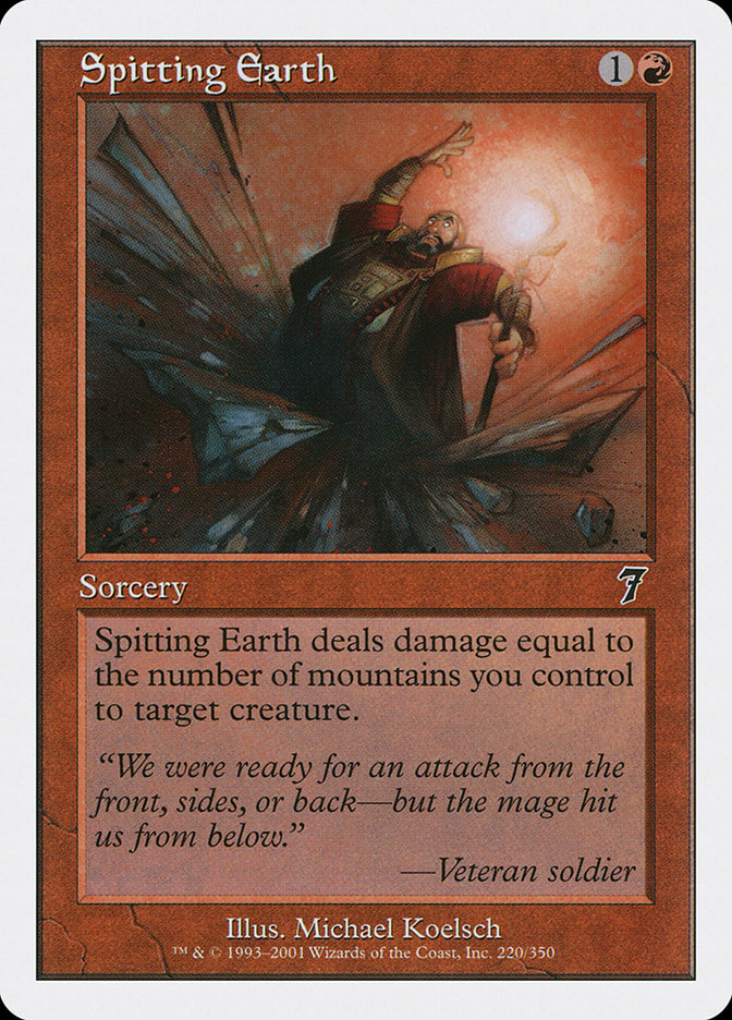 Spitting Earth [Seventh Edition] | Exor Games Truro