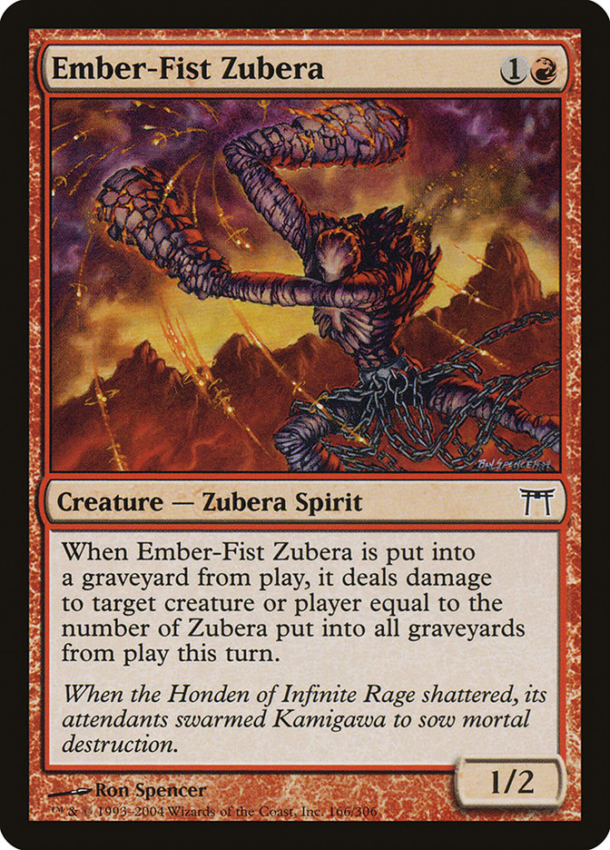 Ember-Fist Zubera [Champions of Kamigawa] | Exor Games Truro