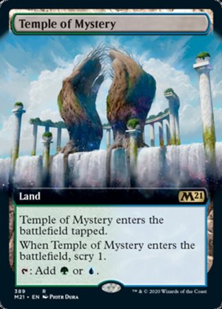 Temple of Mystery (Extended Art) [Core Set 2021] | Exor Games Truro