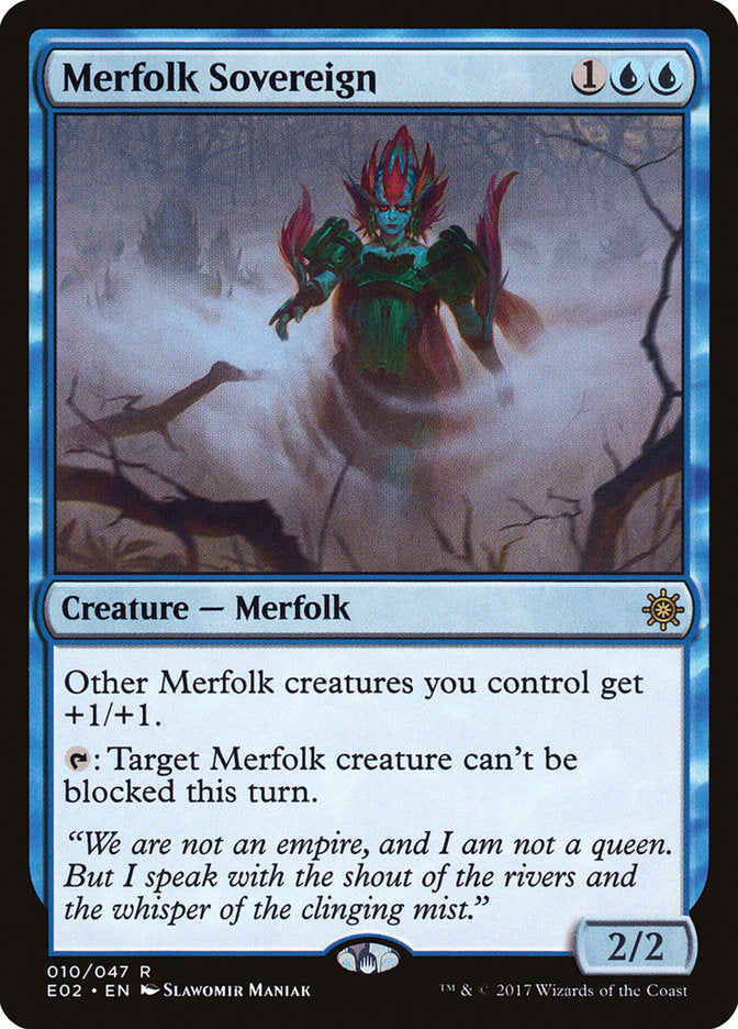 Merfolk Sovereign [Explorers of Ixalan] | Exor Games Truro