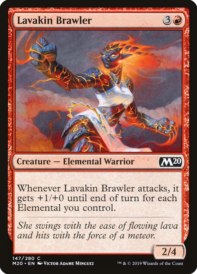 Lavakin Brawler [Core Set 2020] | Exor Games Truro