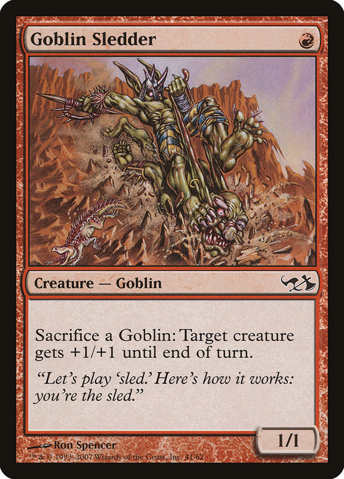 Goblin Sledder [Duel Decks: Elves vs. Goblins] | Exor Games Truro