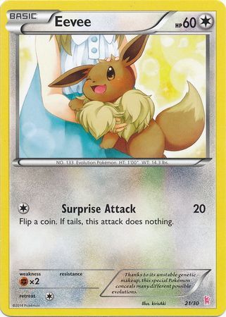 Eevee (21/30) [XY: Trainer Kit - Sylveon] | Exor Games Truro