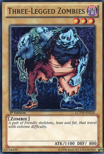 Three-Legged Zombies [LCYW-EN226] Super Rare | Exor Games Truro