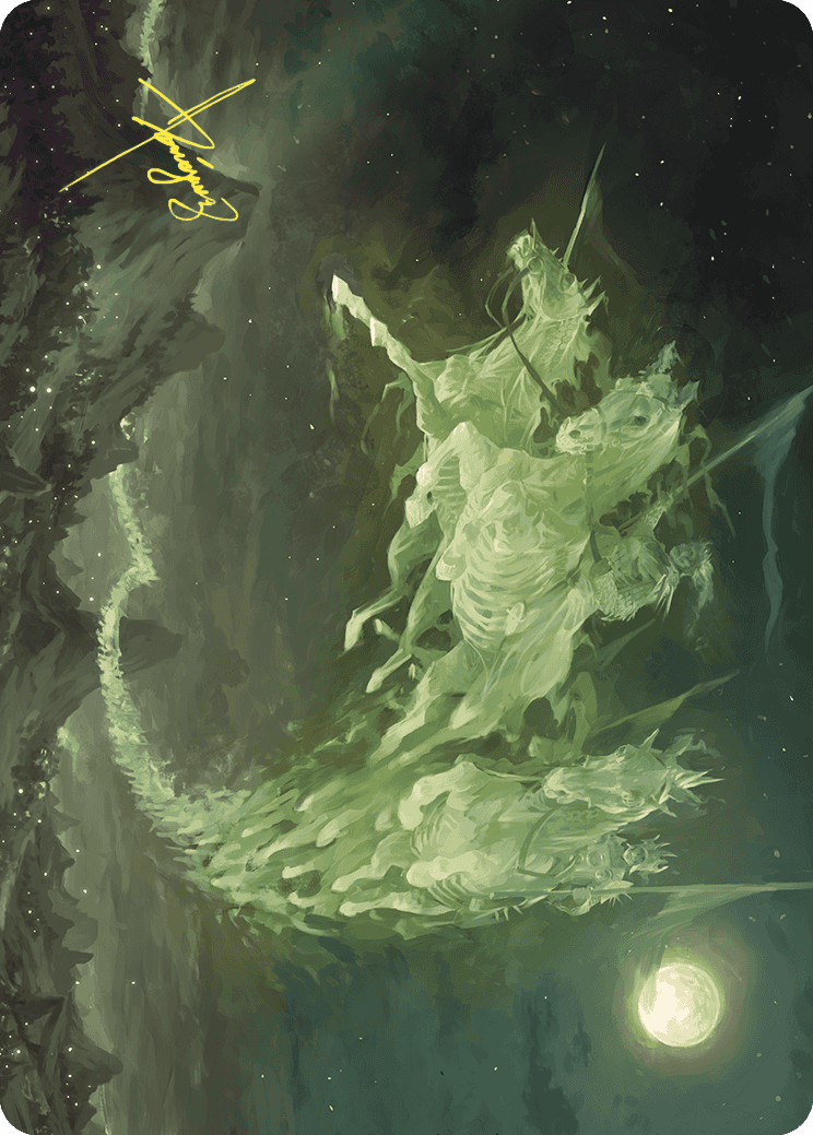 Moonshaker Cavalry Art Card (Gold-Stamped Signature) [Wilds of Eldraine Art Series] | Exor Games Truro
