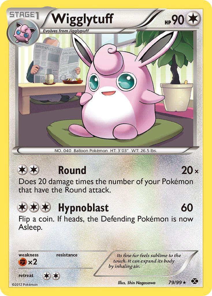 Wigglytuff (79/99) (Cosmos Holo) (Blister Exclusive) [Black & White: Next Destinies] | Exor Games Truro