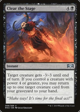 Clear the Stage [Ravnica Allegiance] | Exor Games Truro