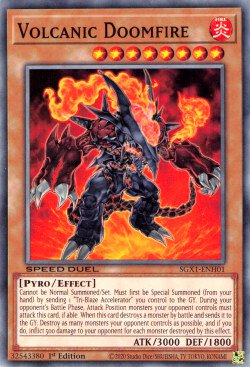 Volcanic Doomfire [SGX1-ENH01] Common | Exor Games Truro