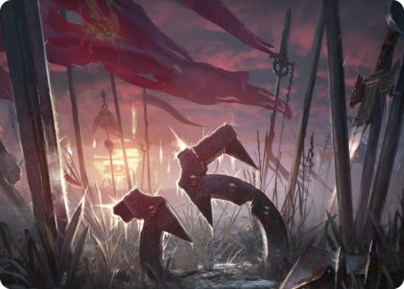 Field of Ruin Art Card [Innistrad: Midnight Hunt Art Series] | Exor Games Truro