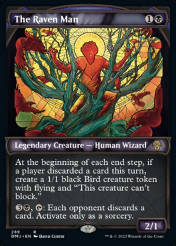 The Raven Man (Showcase) [Dominaria United] | Exor Games Truro