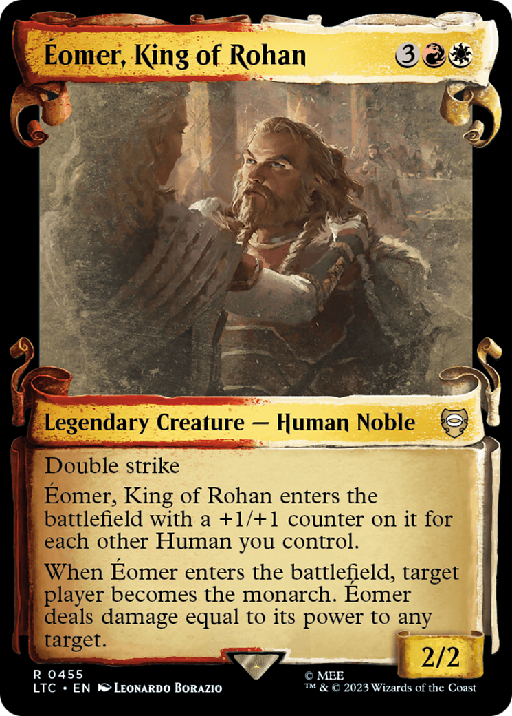 Eomer, King of Rohan [The Lord of the Rings: Tales of Middle-Earth Commander Showcase Scrolls] | Exor Games Truro