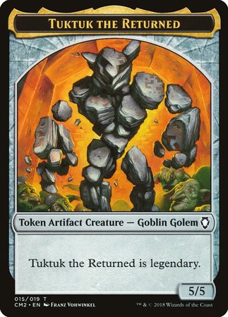 Tuktuk the Returned Token [Commander Anthology Volume II Tokens] | Exor Games Truro