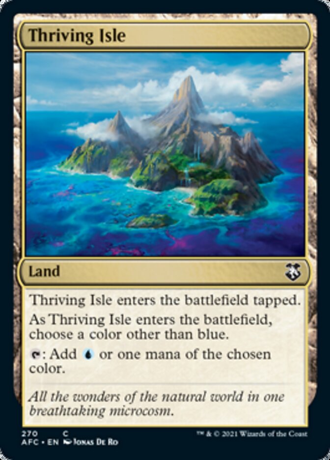 Thriving Isle [Dungeons & Dragons: Adventures in the Forgotten Realms Commander] | Exor Games Truro