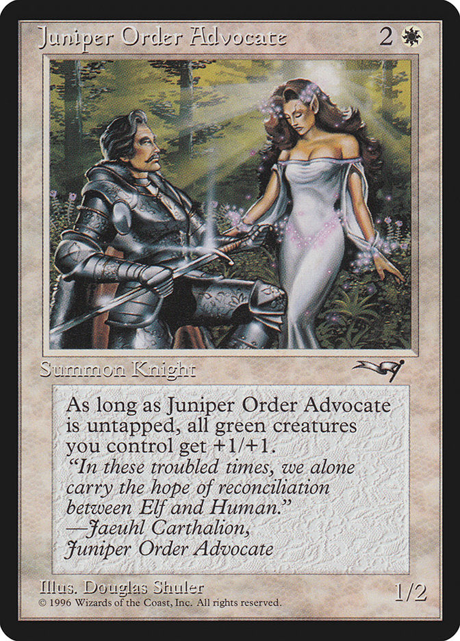 Juniper Order Advocate [Alliances] | Exor Games Truro