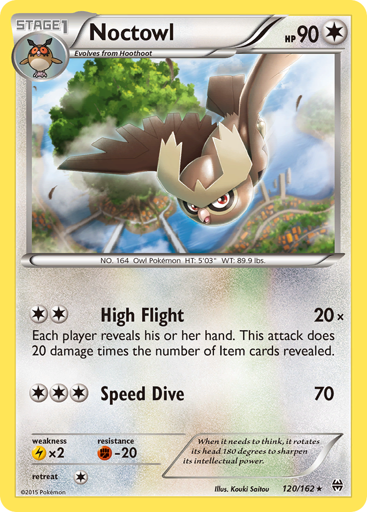 Noctowl (120/162) [XY: BREAKthrough] | Exor Games Truro