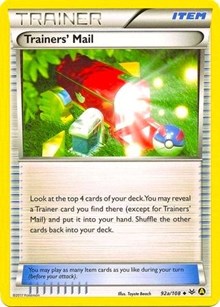 Trainers' Mail (92a/108) (Alternate Art Promo) [XY: Roaring Skies] | Exor Games Truro