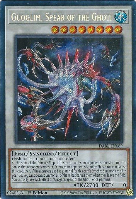 Guoglim, Spear of the Ghoti [DABL-EN089] Secret Rare | Exor Games Truro