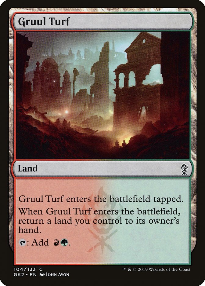 Gruul Turf [Ravnica Allegiance Guild Kit] | Exor Games Truro