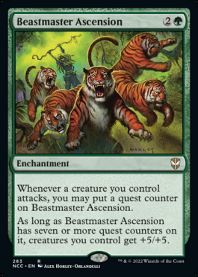 Beastmaster Ascension [Streets of New Capenna Commander] | Exor Games Truro