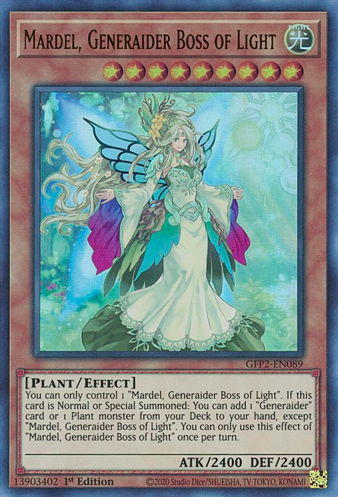 Mardel, Generaider Boss of Light [GFP2-EN089] Ultra Rare | Exor Games Truro