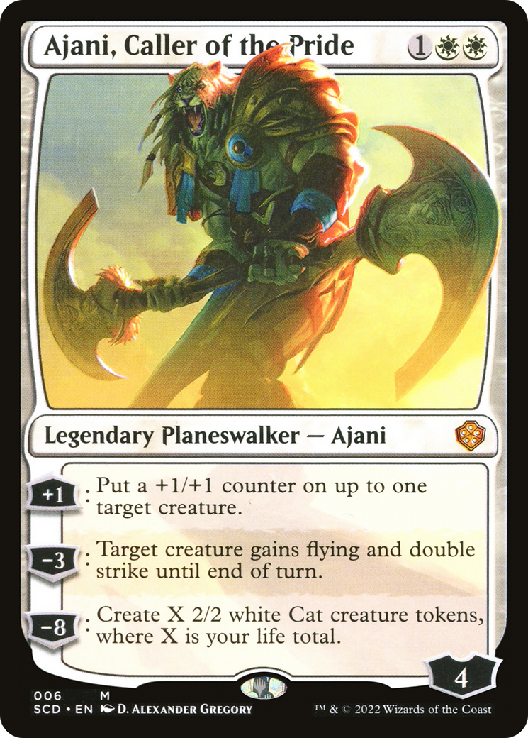 Ajani, Caller of the Pride [Starter Commander Decks] | Exor Games Truro