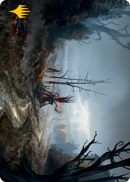 Overgrown Farmland Art Card (Gold-Stamped Signature) [Innistrad: Midnight Hunt Art Series] | Exor Games Truro