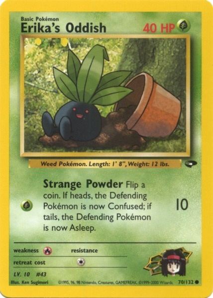 Erika's Oddish (70/132) [Gym Challenge Unlimited] | Exor Games Truro