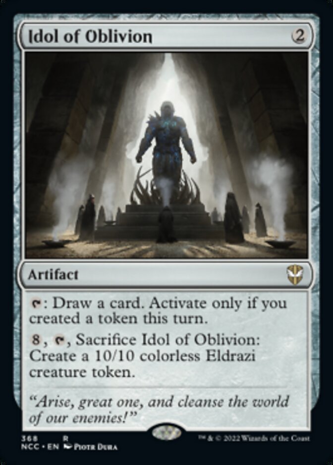 Idol of Oblivion [Streets of New Capenna Commander] | Exor Games Truro