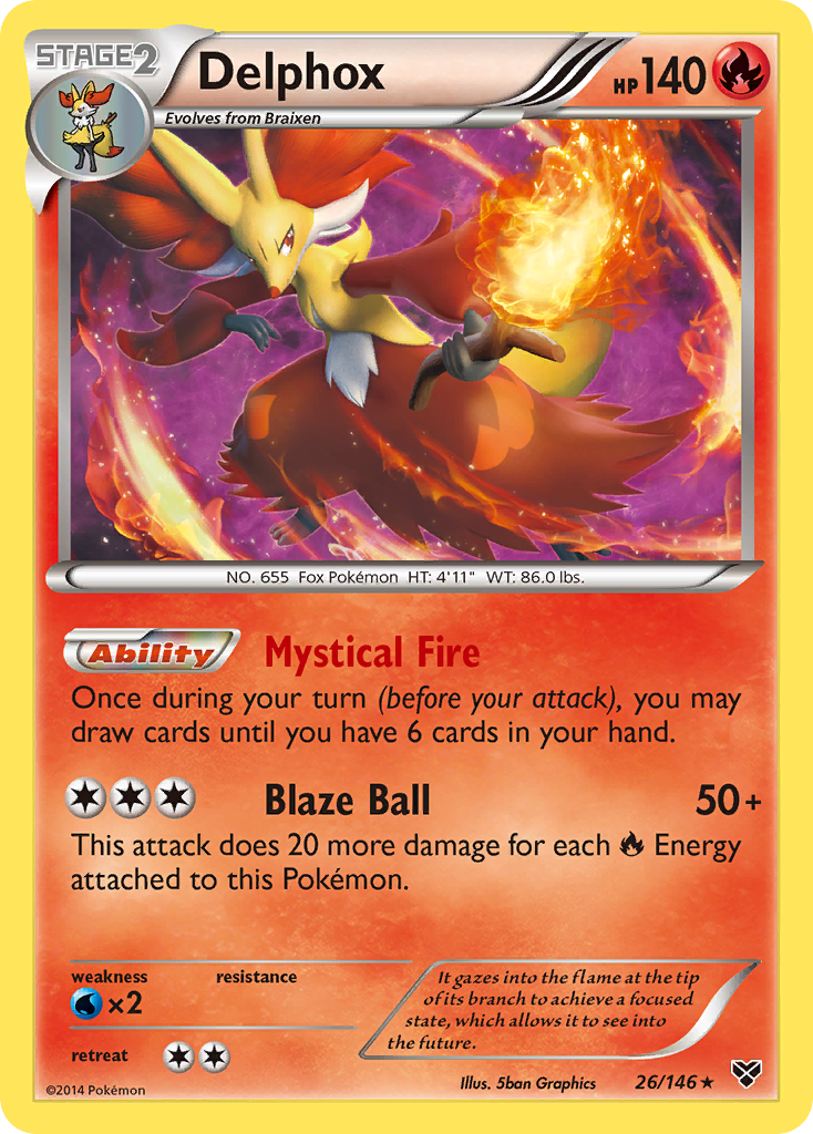 Delphox (26/146) [XY: Base Set] | Exor Games Truro