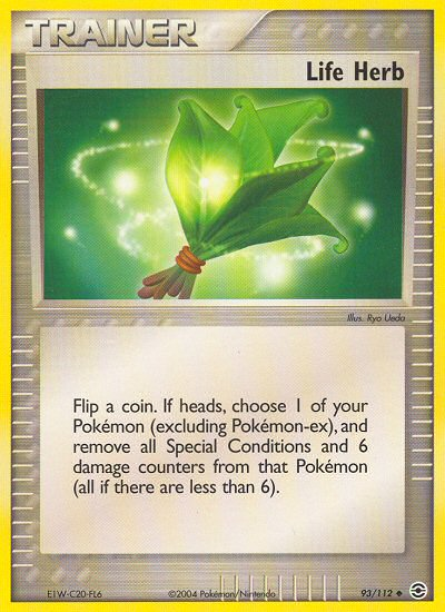 Life Herb (93/112) [EX: FireRed & LeafGreen] | Exor Games Truro