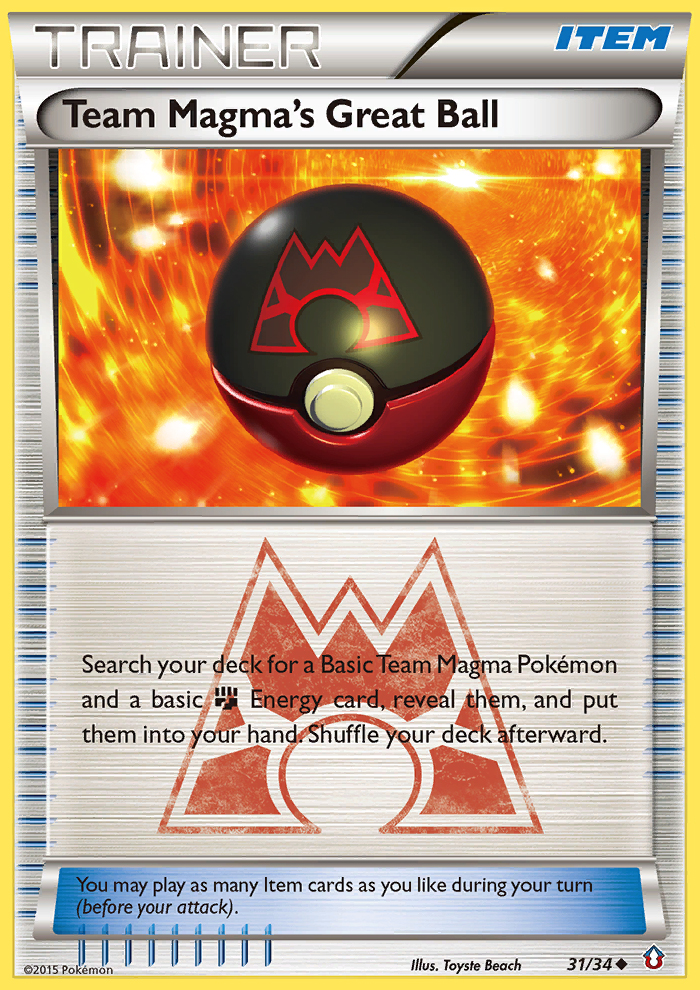 Team Magma's Great Ball (31/34) [XY: Double Crisis] | Exor Games Truro