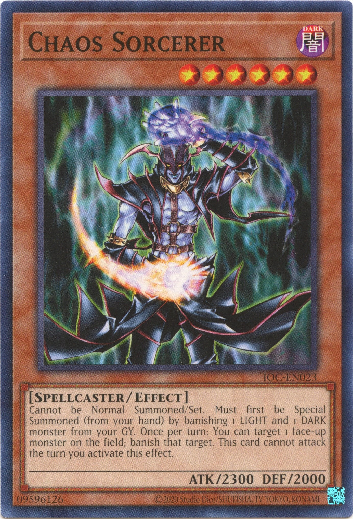 Chaos Sorcerer (25th Anniversary) [IOC-EN023] Common | Exor Games Truro