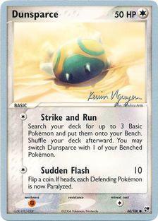 Dunsparce (60/100) (Team Rushdown - Kevin Nguyen) [World Championships 2004] | Exor Games Truro