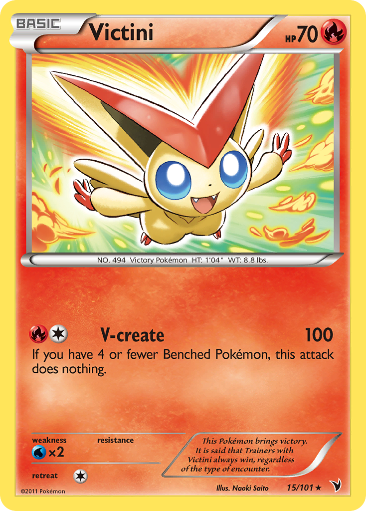 Victini (15/101) [Black & White: Noble Victories] | Exor Games Truro