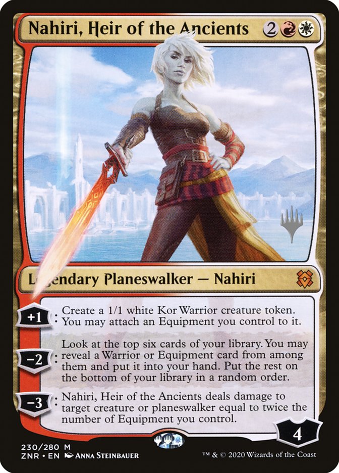 Nahiri, Heir of the Ancients (Promo Pack) [Zendikar Rising Promos] | Exor Games Truro