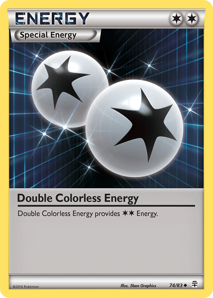 Double Colorless Energy (74/83) [XY: Generations] | Exor Games Truro