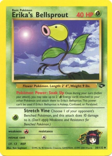 Erika's Bellsprout (38/132) [Gym Challenge Unlimited] | Exor Games Truro