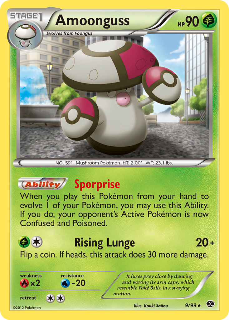 Amoonguss (9/99) [Black & White: Next Destinies] | Exor Games Truro