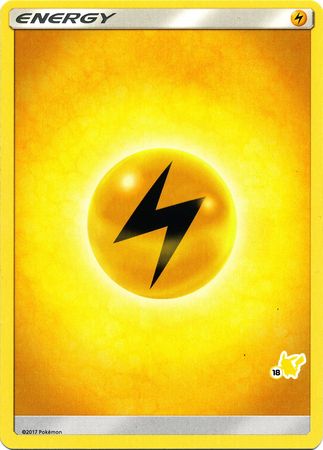 Lightning Energy (Pikachu Stamp #18) [Battle Academy 2020] | Exor Games Truro