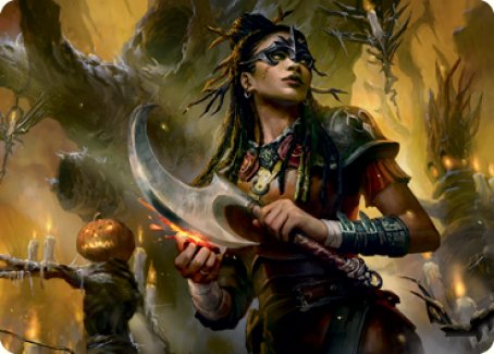Harvesttide Sentry Art Card [Innistrad: Midnight Hunt Art Series] | Exor Games Truro