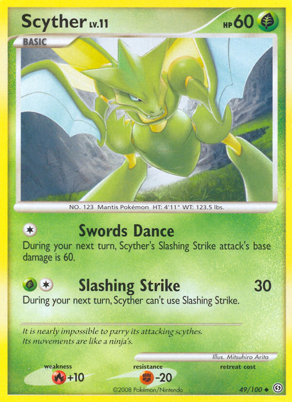 Scyther (49/100) [Diamond & Pearl: Stormfront] | Exor Games Truro