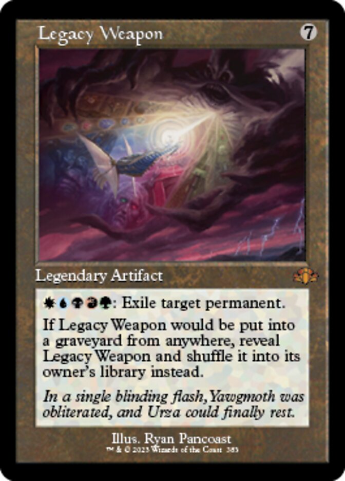Legacy Weapon (Retro) [Dominaria Remastered] | Exor Games Truro